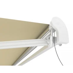 Store Banne Motorisé 395x300cm EASY Toile Polyester Beige - X-METAL -Jardin Abri Boutique store banne motorise 395x300cm easy toile polyester beige x metal 5
