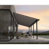 Toit De Terrasse En Aluminium Gris 3x9,15m + PC 16mm Olympia - Palram - Canopia