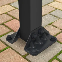 Toit De Terrasse En Aluminium Gris 3x9,15m + PC 16mm Olympia - Palram - Canopia -Jardin Abri Boutique toit de terrasse en aluminium gris 3x915m pc 16mm olympia palram 2