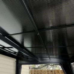 Tonnelle Adossée St. Barth 363x298cm En Aluminium Et Polycarbonate 8mm - SOJAG -Jardin Abri Boutique tonnelle adossee st barth 363x298cm en aluminium et polycarbonate 8mm sojag 2