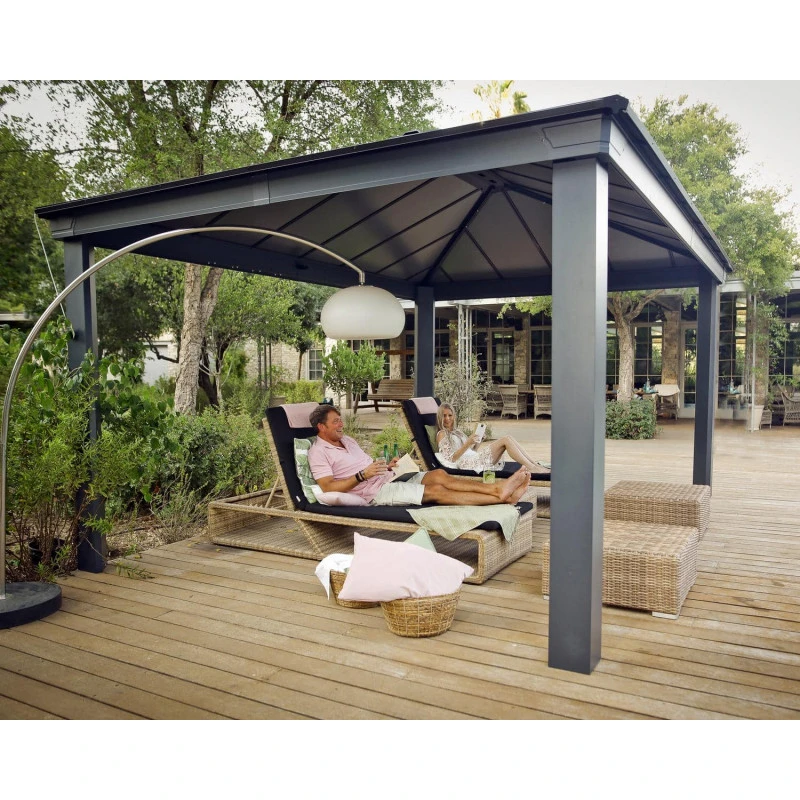 Tonnelle De Jardin En Alu Et Polycarbonate Dallas 4900 – Canopia 6 Tonnelle De Jardin En Alu Et Polycarbonate Dallas 4900 – Canopia – Image 6