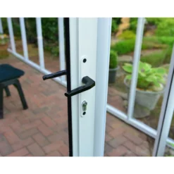 Véranda En PVC Et Polycarbonate Transparent 200x386cm Sun Room - Canopia By Palram -Jardin Abri Boutique veranda en pvc et polycarbonate transparent 200x386cm sun room rion 4