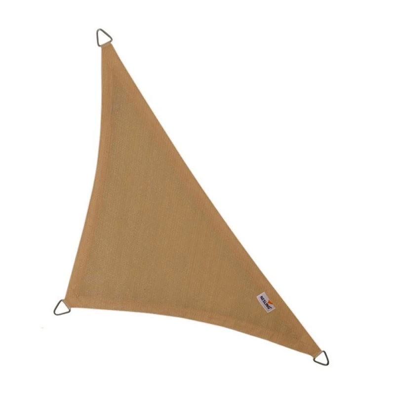 Voile D'ombrage Triangle 90° Coolfit 400x400x570cm Sable - NESLING 1 Voile D'ombrage Triangle 90° Coolfit 400x400x570cm Sable - NESLING