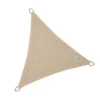Voile D'ombrage Triangle Coolfit 500x500x500cm Crème - NESLING
