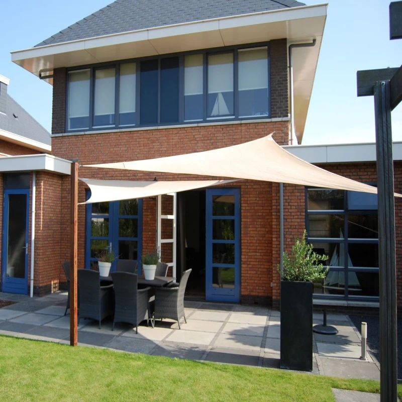 Voile D'ombrage Triangle Coolfit 500x500x500cm Sable - NESLING 3 Voile D'ombrage Triangle Coolfit 500x500x500cm Sable - NESLING – Image 3