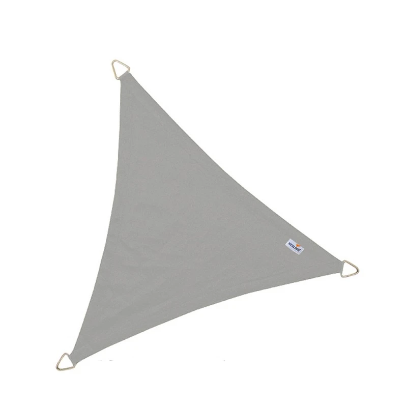 Voile D'ombrage Triangle Dreamsail 500x500x500cm Gris Imperméable - NESLING 2 Voile D'ombrage Triangle Dreamsail 500x500x500cm Gris Imperméable - NESLING – Image 2
